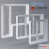 1278388 - Wooden windows VEKA 3D Max