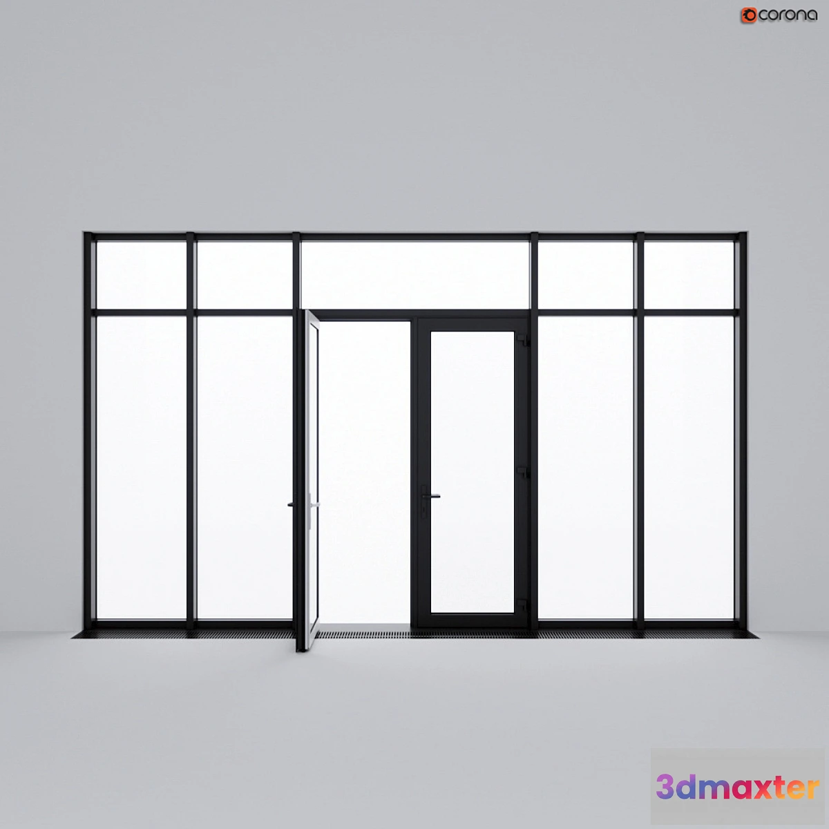 1299214 - Panoramic glazing - No.3 3D Max