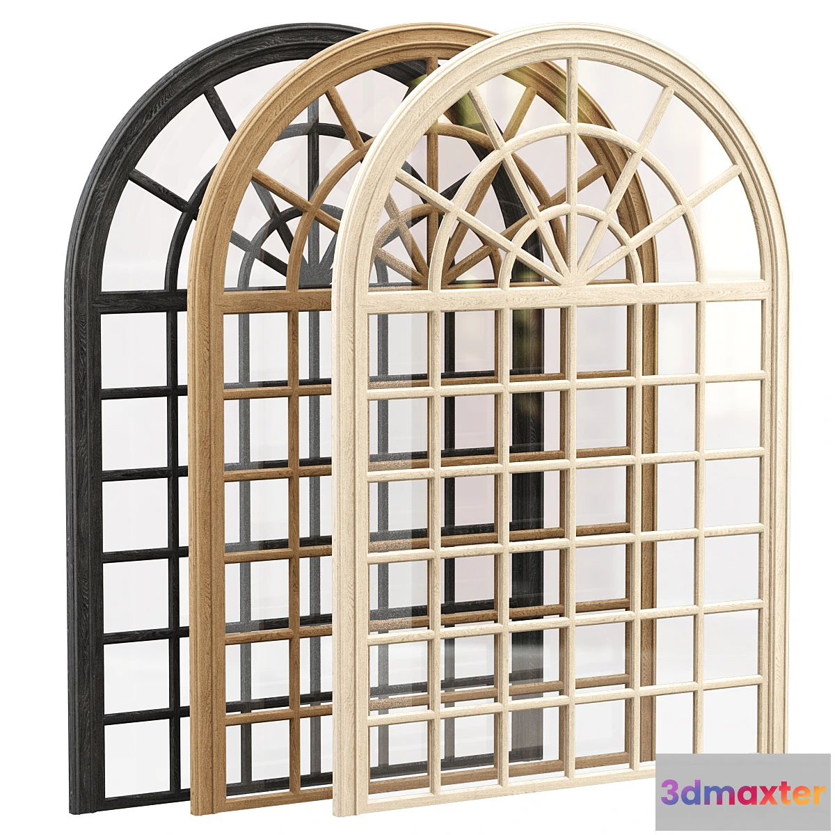 1308200 - Arch windows 3D Max