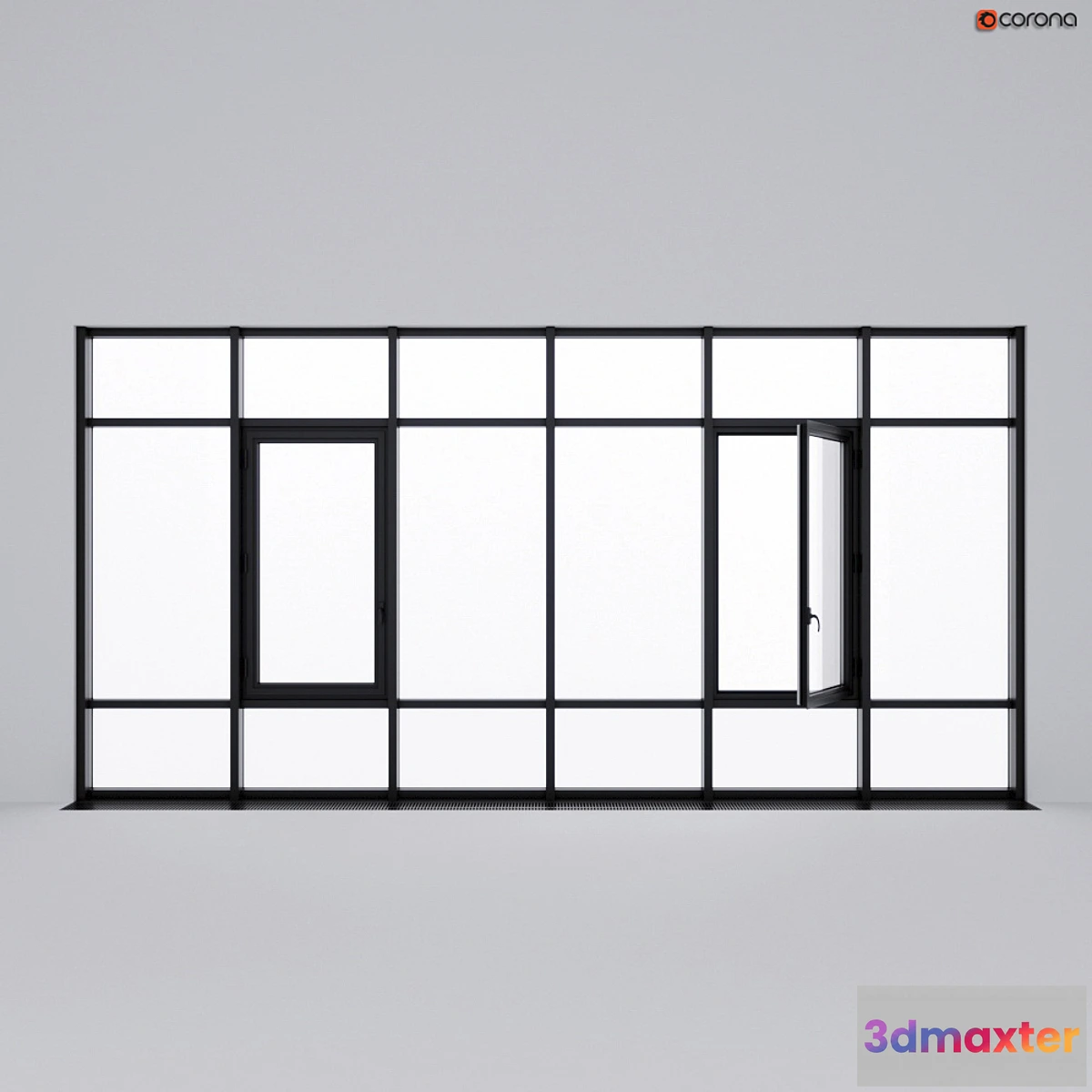 1311176 - Stained glass windows 3D Max