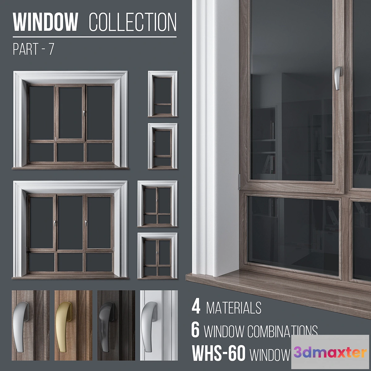 1317231 - Window Collection Part 7 3D Max