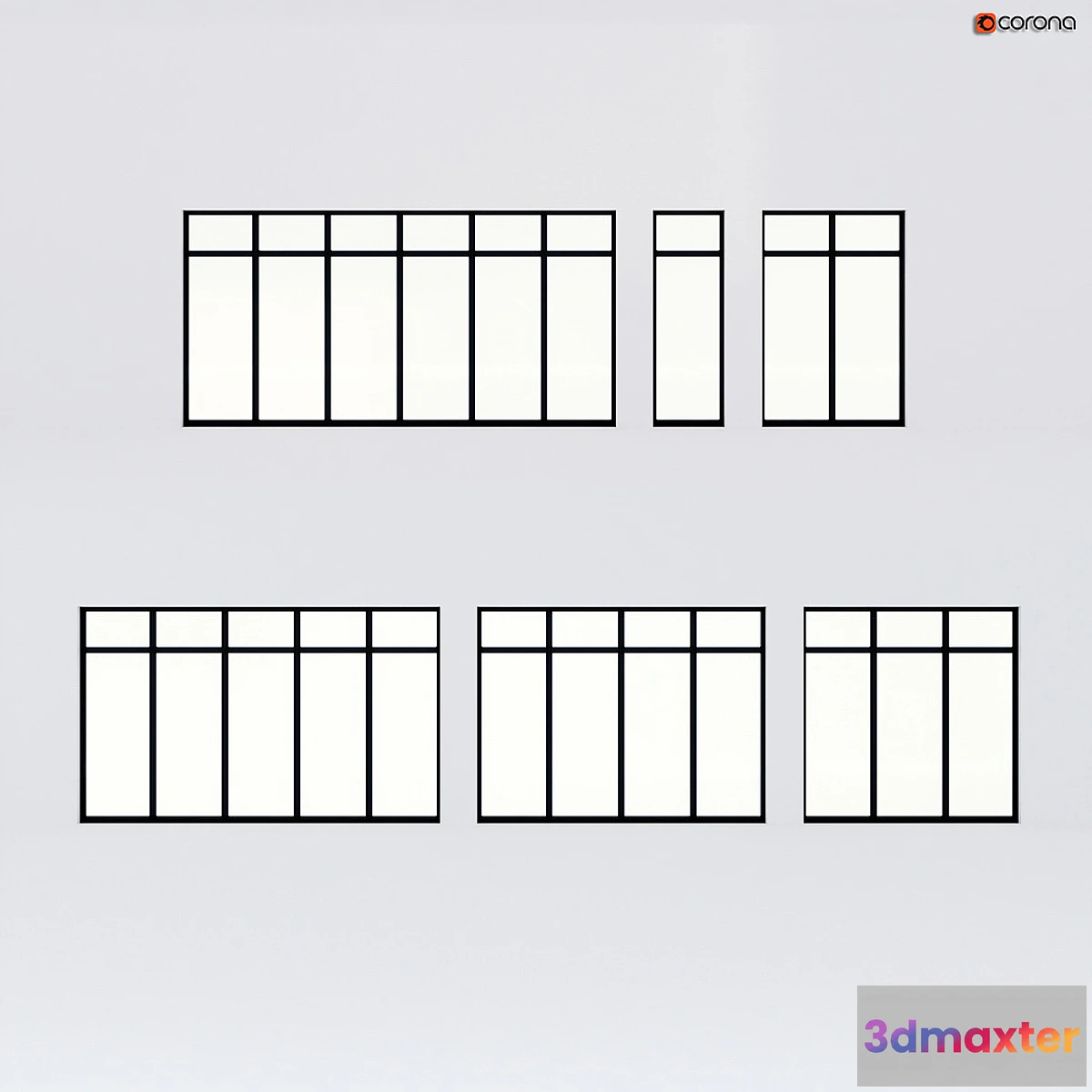 1333578 - Stained Glass Alumil 3D Max