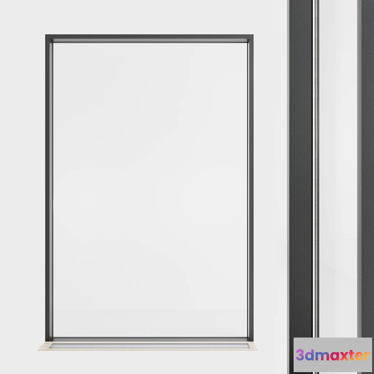 1334762 - Panoramic glazing. Stained glass. 60 - No.2 3D Max