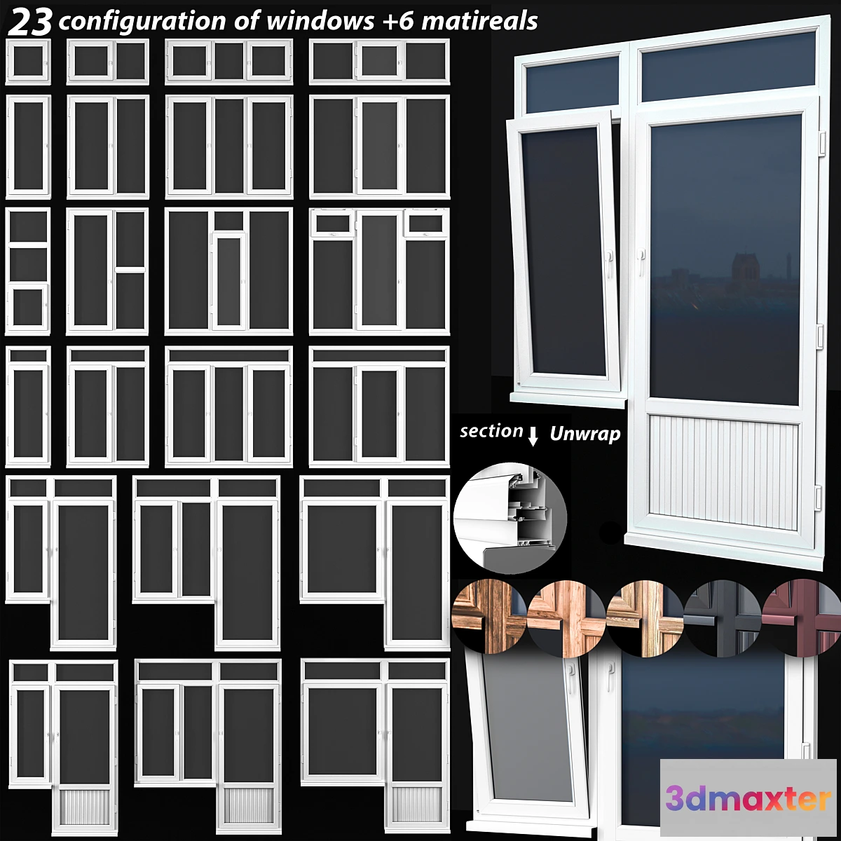 1345075 - windows01 3D Max