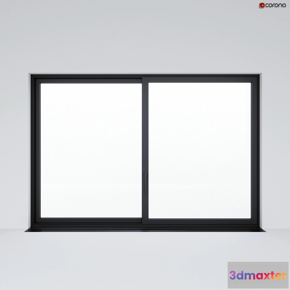 1403644 - Sliding window (door) 3 3D Max