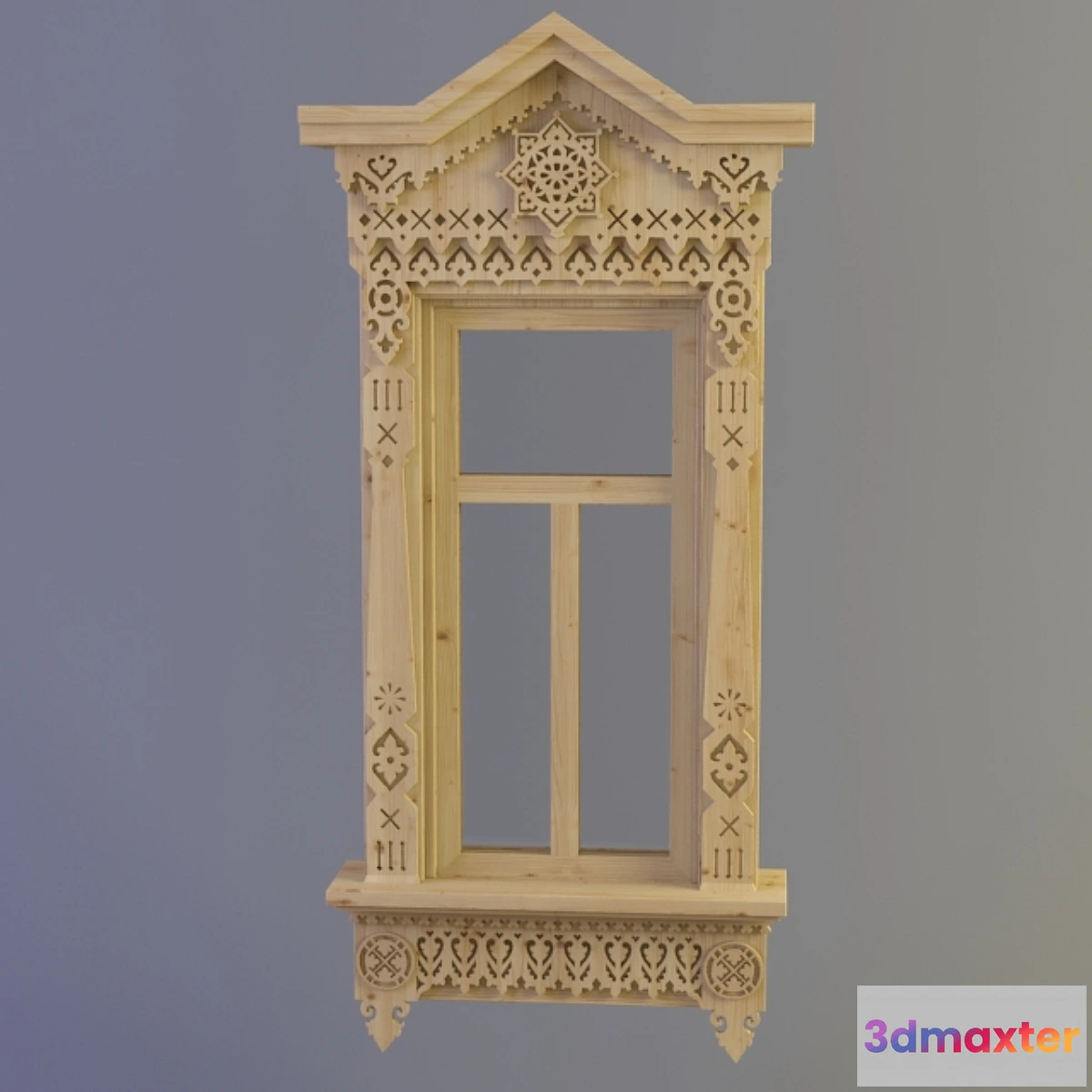 1410108 - Carved platbands 3D Max