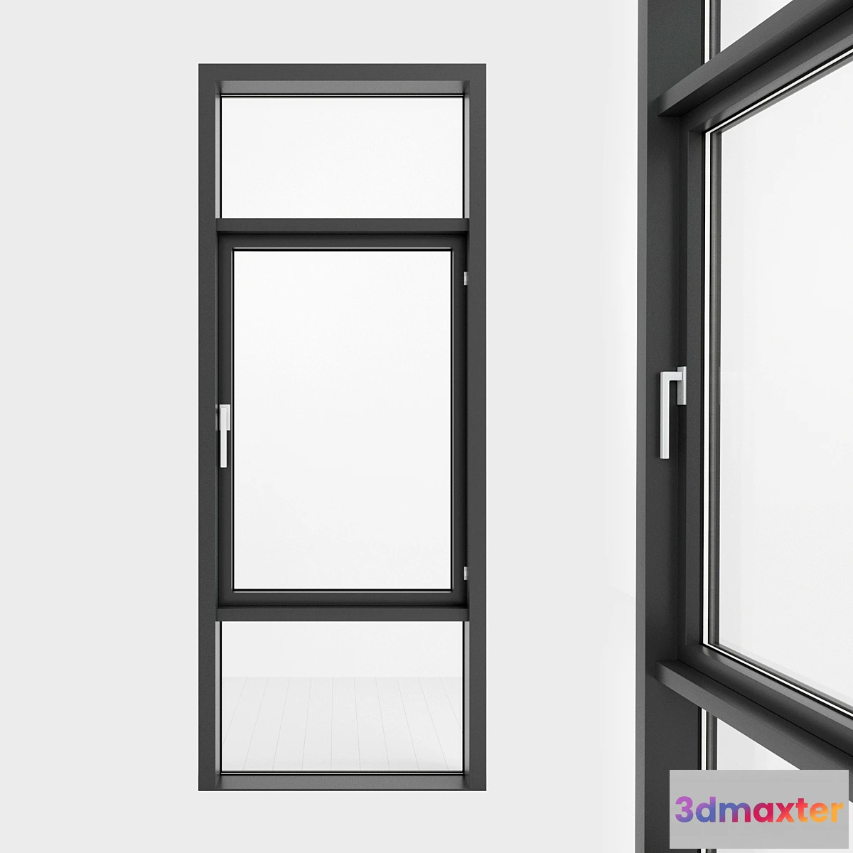 1431486 - Panoramic glazing. Stained glass. 84 3D Max