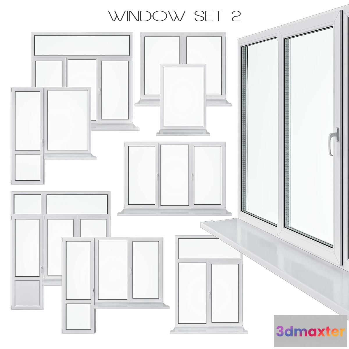 1438432 - Window Set 2 3D Max