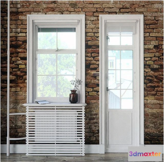 1545101 - Windows in Scandinavian style 3D Max