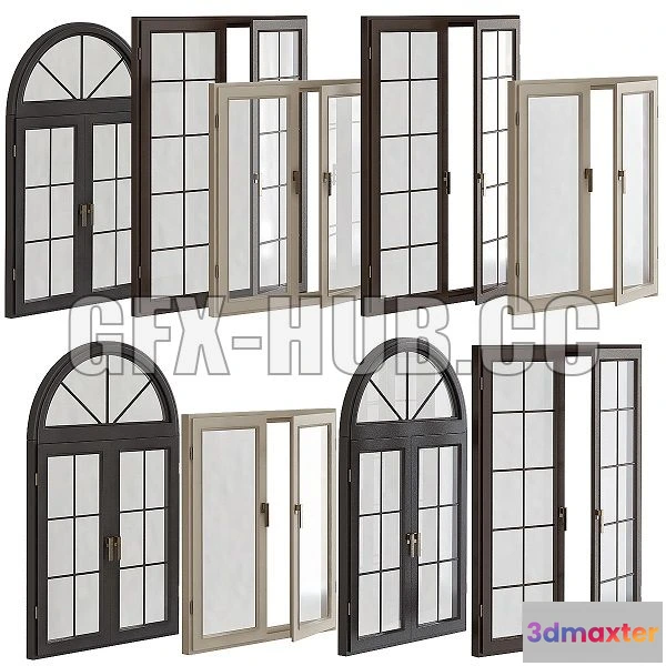 1568286 - Window Collections 3D Max