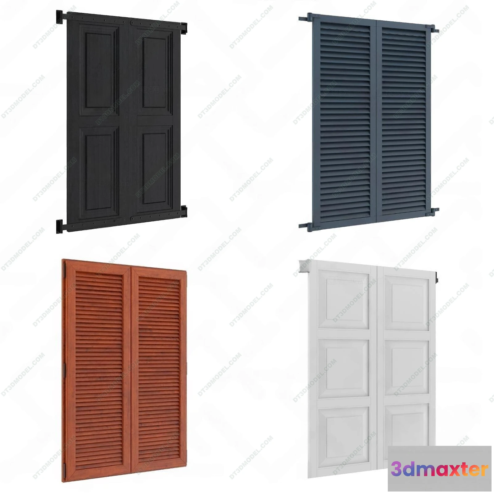 1583979 - Windows 3D Blocks - 3D Model - 009 3D Max