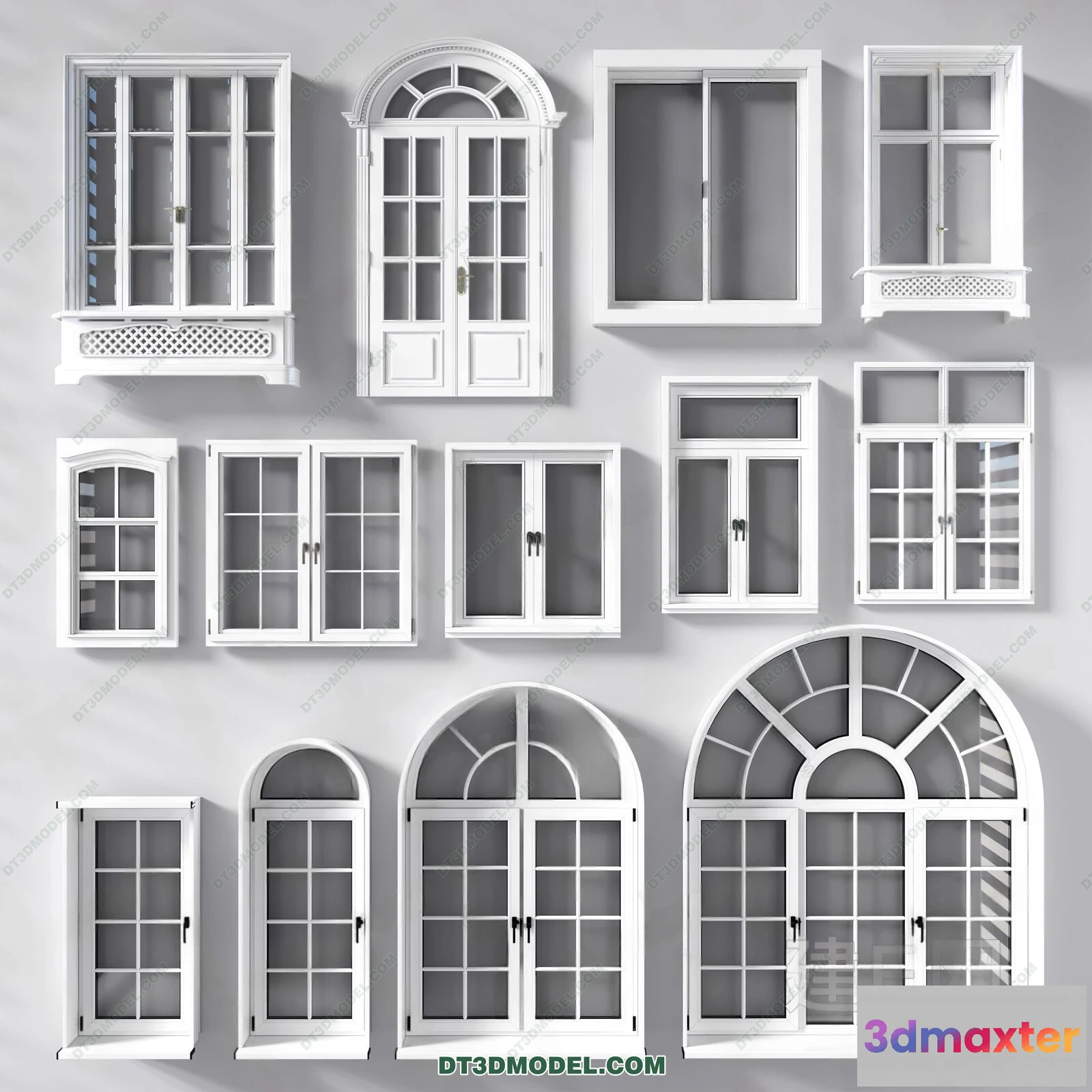 1583999 - Windows 3D Blocks - 3D Model - 019 3D Max