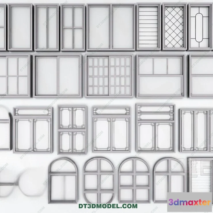 1584017 - Windows 3D Blocks - 3D Model - 028 3D Max