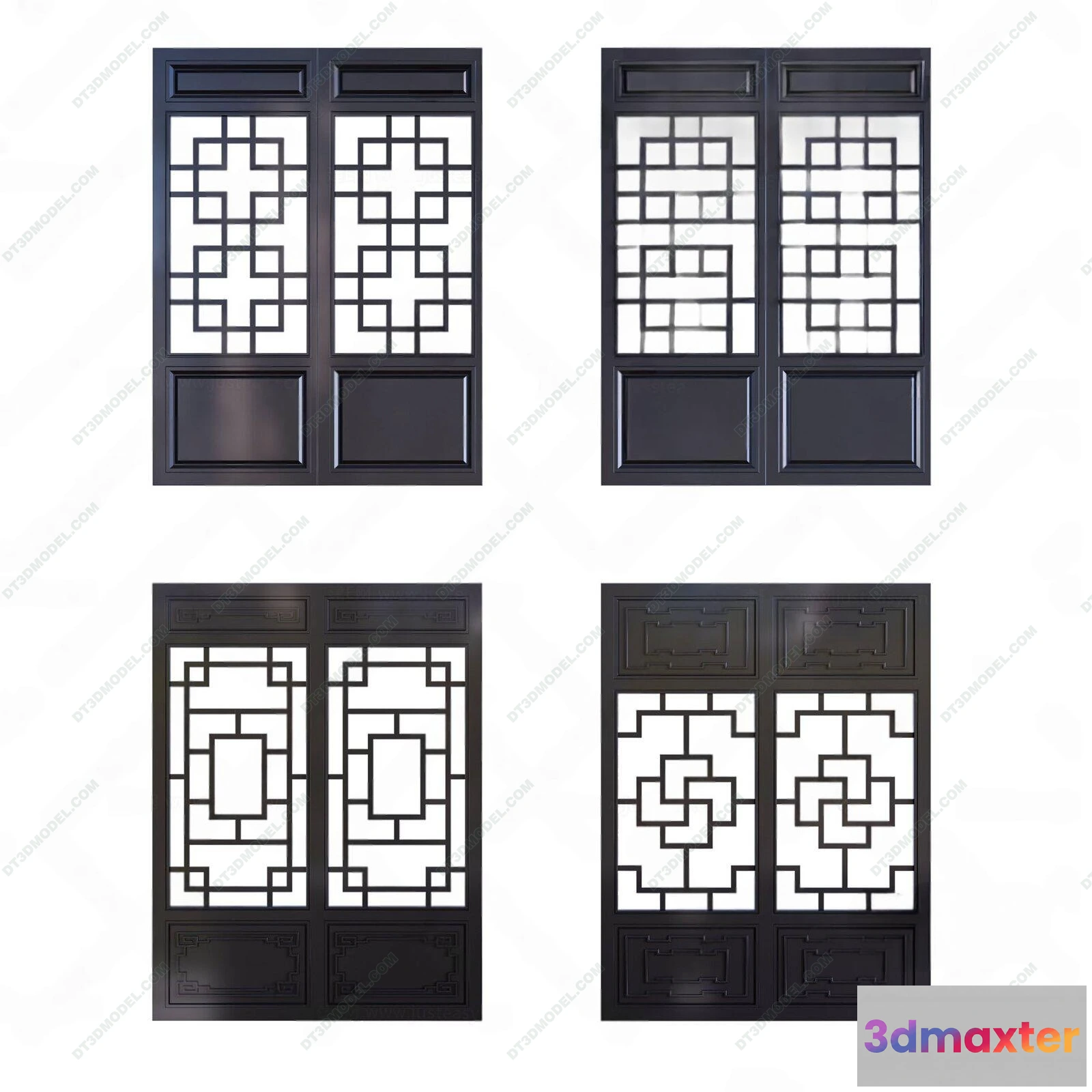 1584019 - Windows 3D Blocks - 3D Model - 029 3D Max