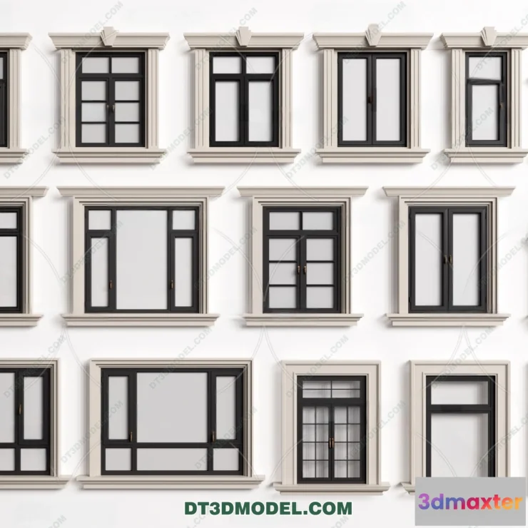 1584023 - Windows 3D Blocks - 3D Model - 031 3D Max