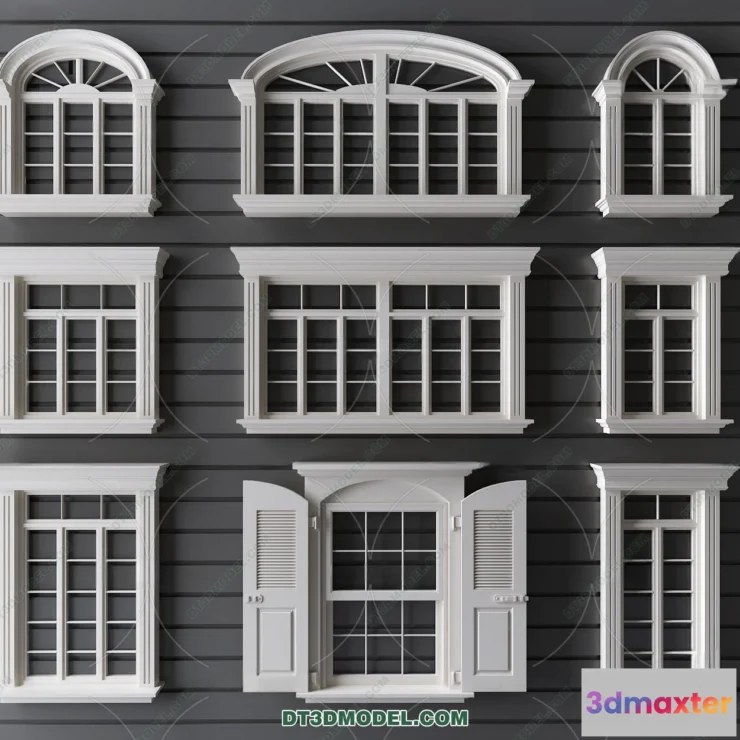 1584029 - Windows 3D Blocks - 3D Model - 034 3D Max