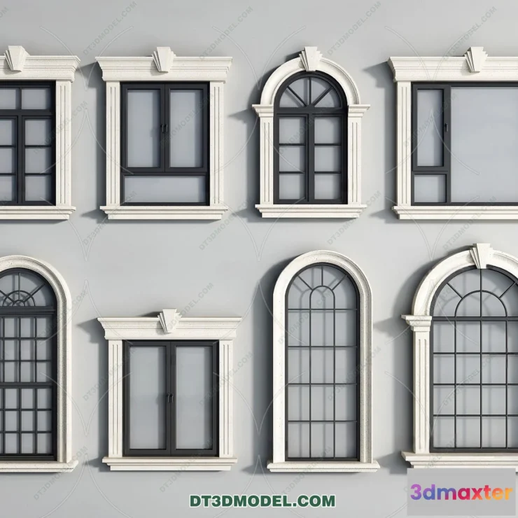 1584041 - Windows 3D Blocks - 3D Model - 040 3D Max