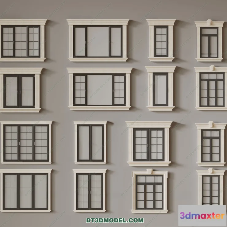1584083 - Windows 3D Blocks - 3D Model - 061 3D Max