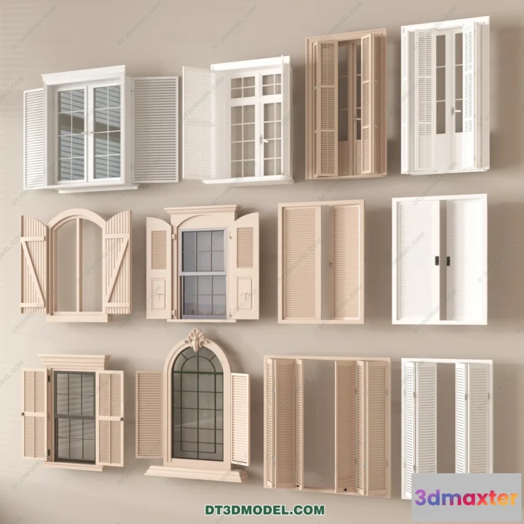 1584105 - Windows 3D Blocks - 3D Model - 072 3D Max