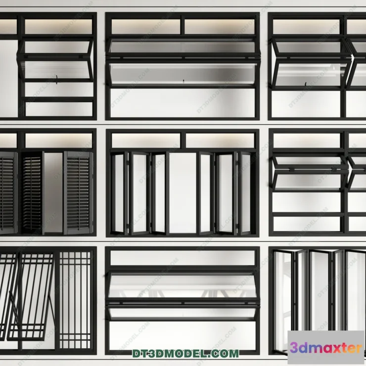 1584111 - Windows 3D Blocks - 3D Model - 075 3D Max