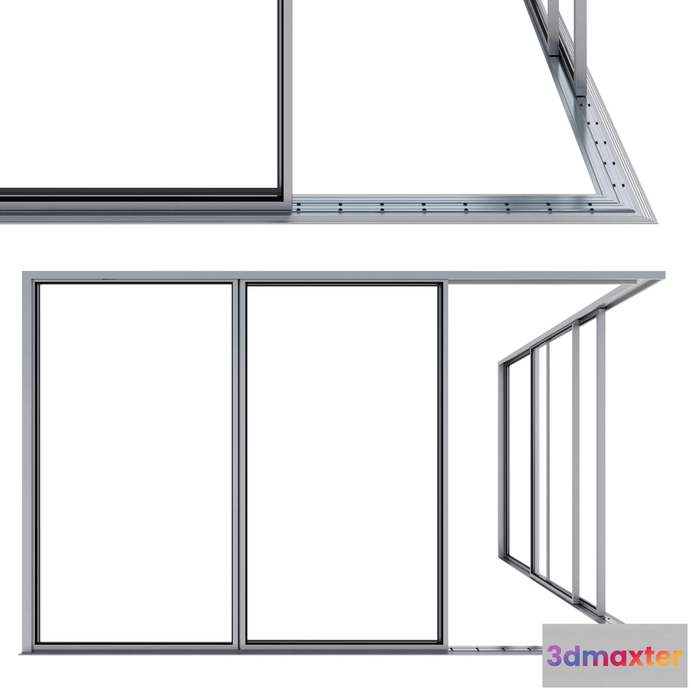 1667206 - other-models - Minimal Frame Window 3D Max