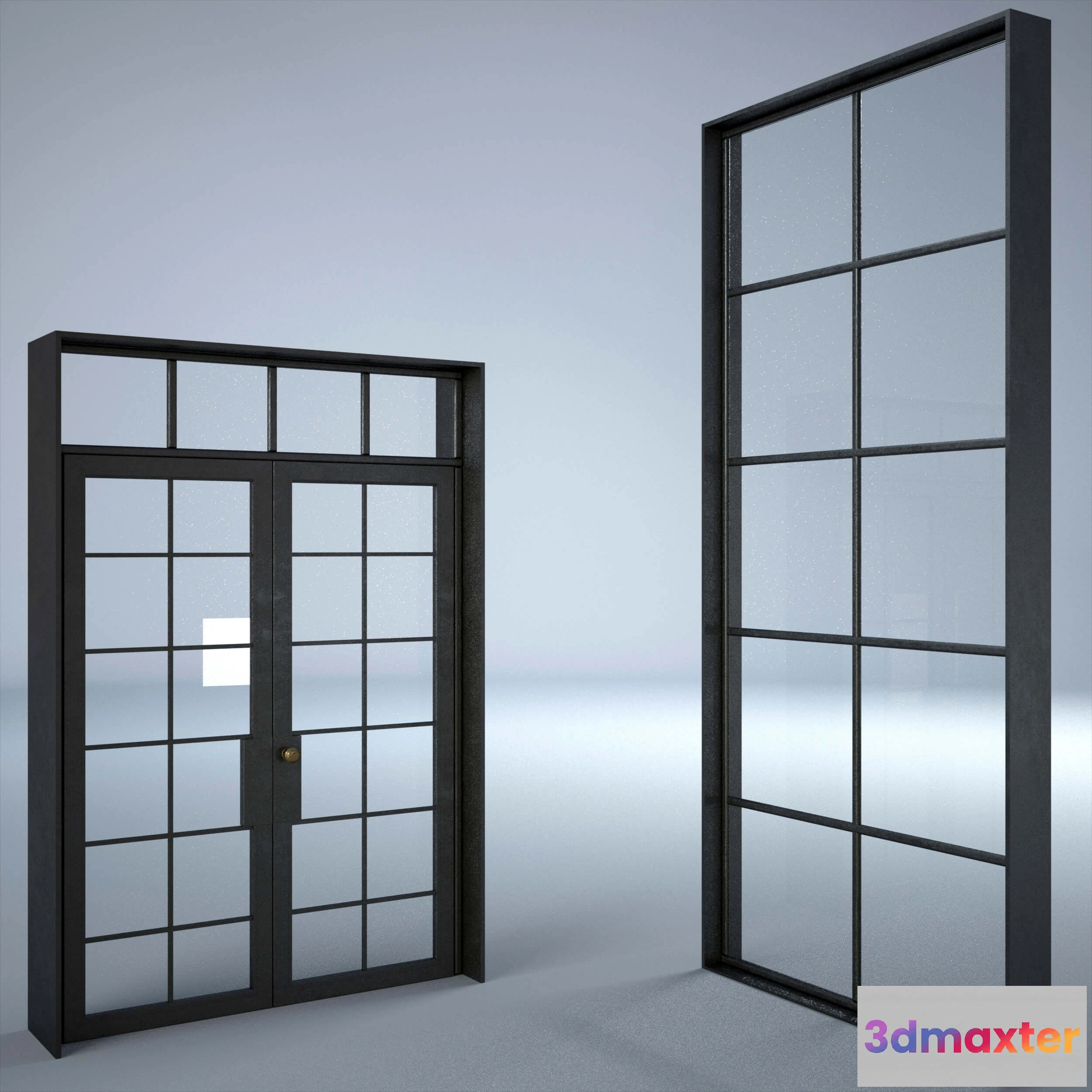 1667266 - other-models - Industrial door and window 3D Max