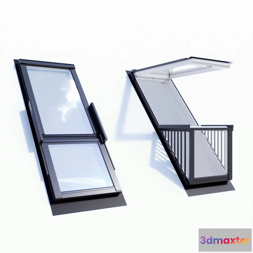 1667274 - other-models - Dormer window (balcony) 3D Max