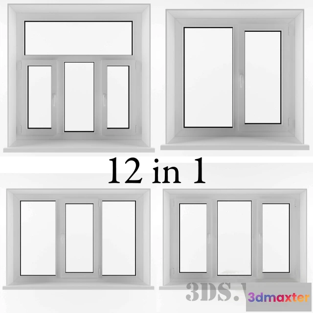 1667324 - other-models - 12 windows 3D Max
