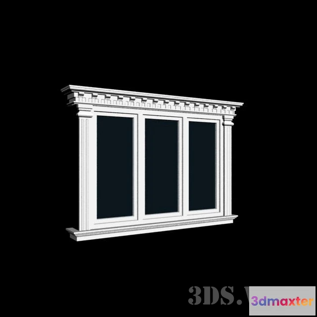 1667366 - other-models - Window with Izoman decor 3D Max