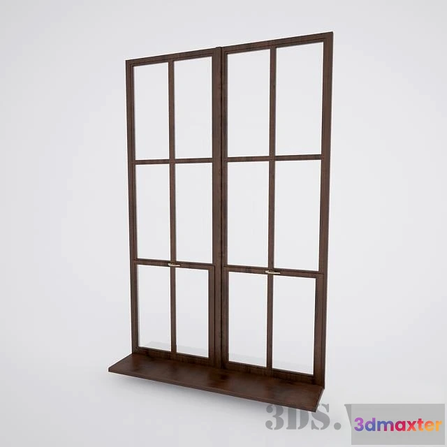 1667374 - other-models - Wooden window 3D Max