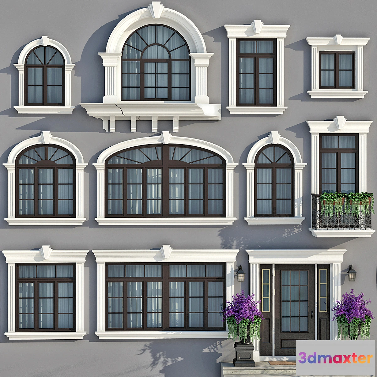 571998 - Windows and doors in the style of modern classics