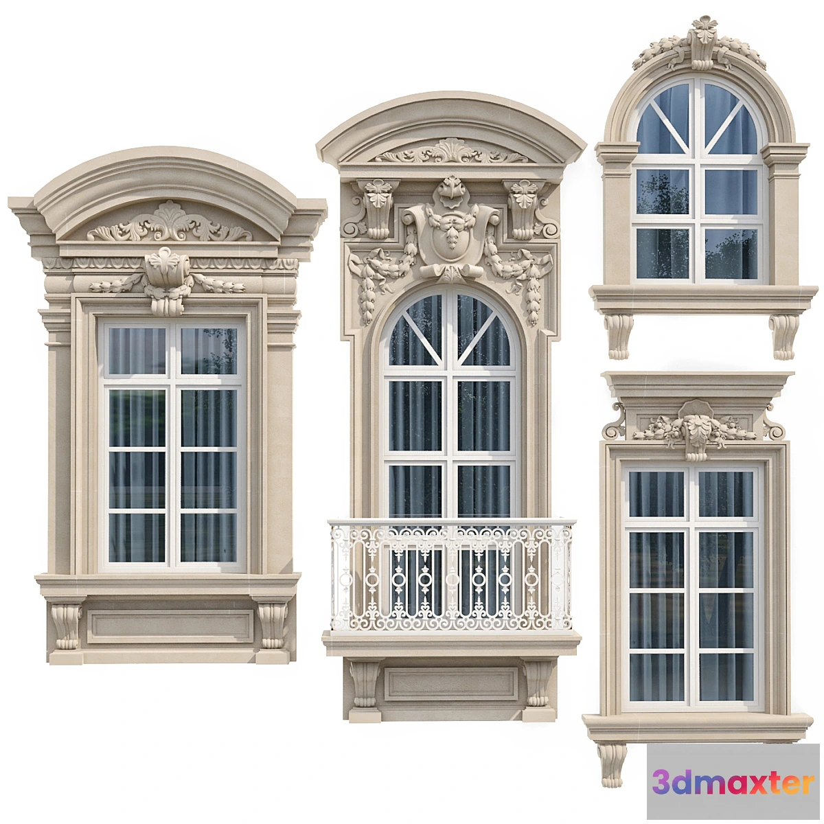 572038 - Windows in the style of modern classic 8