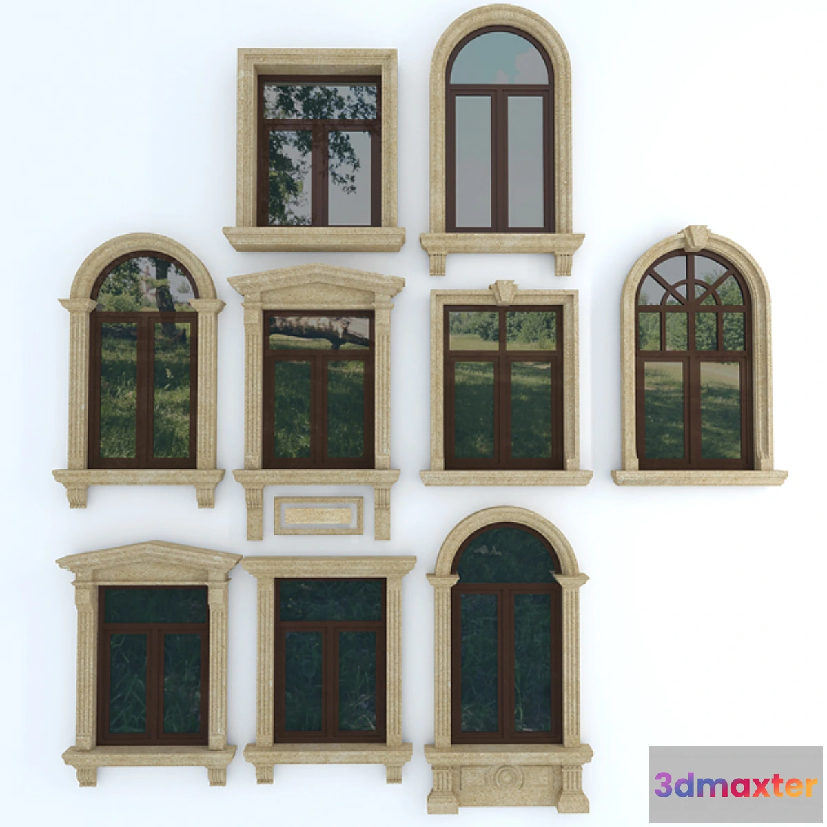 640833 - Trim window frames