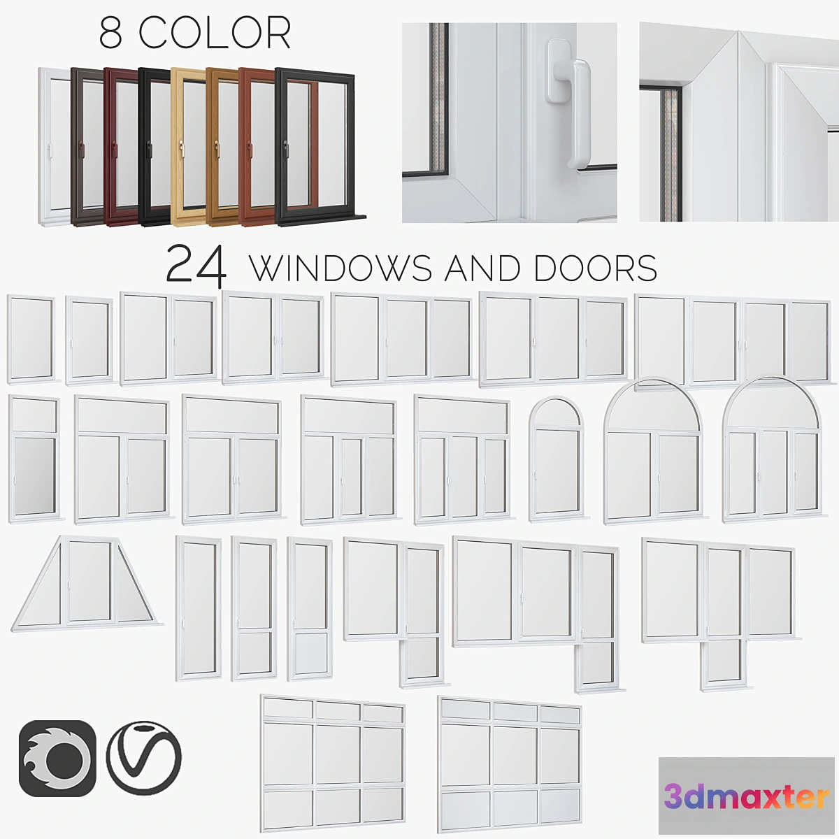 660991 - Windows PVC doors