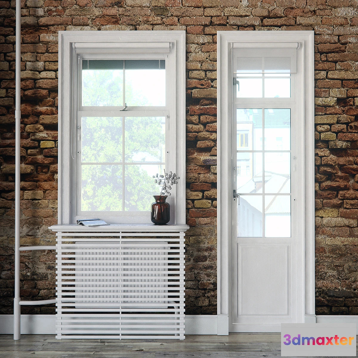 660993 - Windows in Scandinavian style