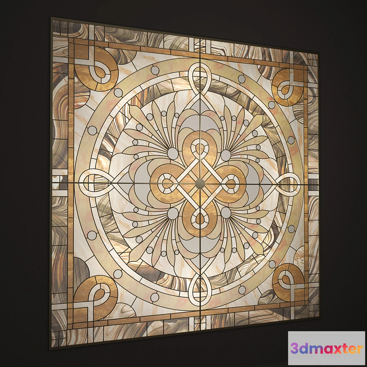 673067 - stained square