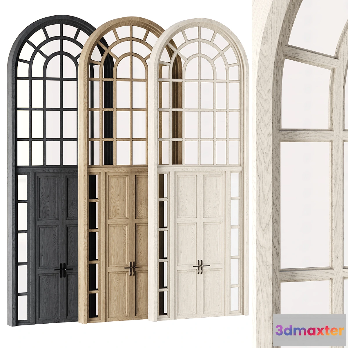 682736 - Arch Window with entrance door