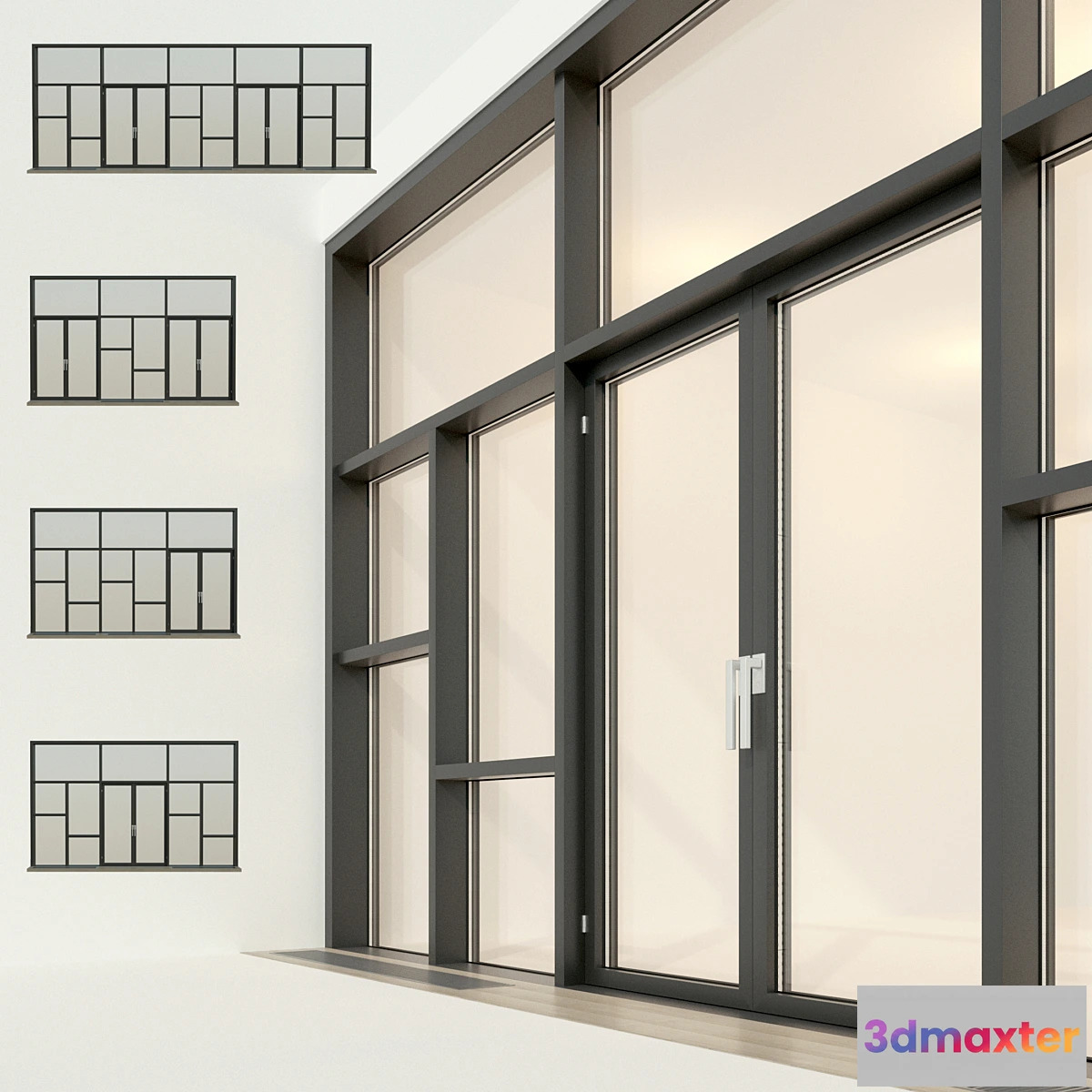 737059 - Panoramic glazing. Stained glass window 26 - No.2