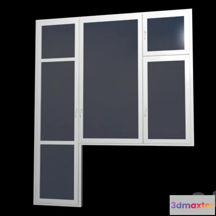 809826 - Balkonnoe window