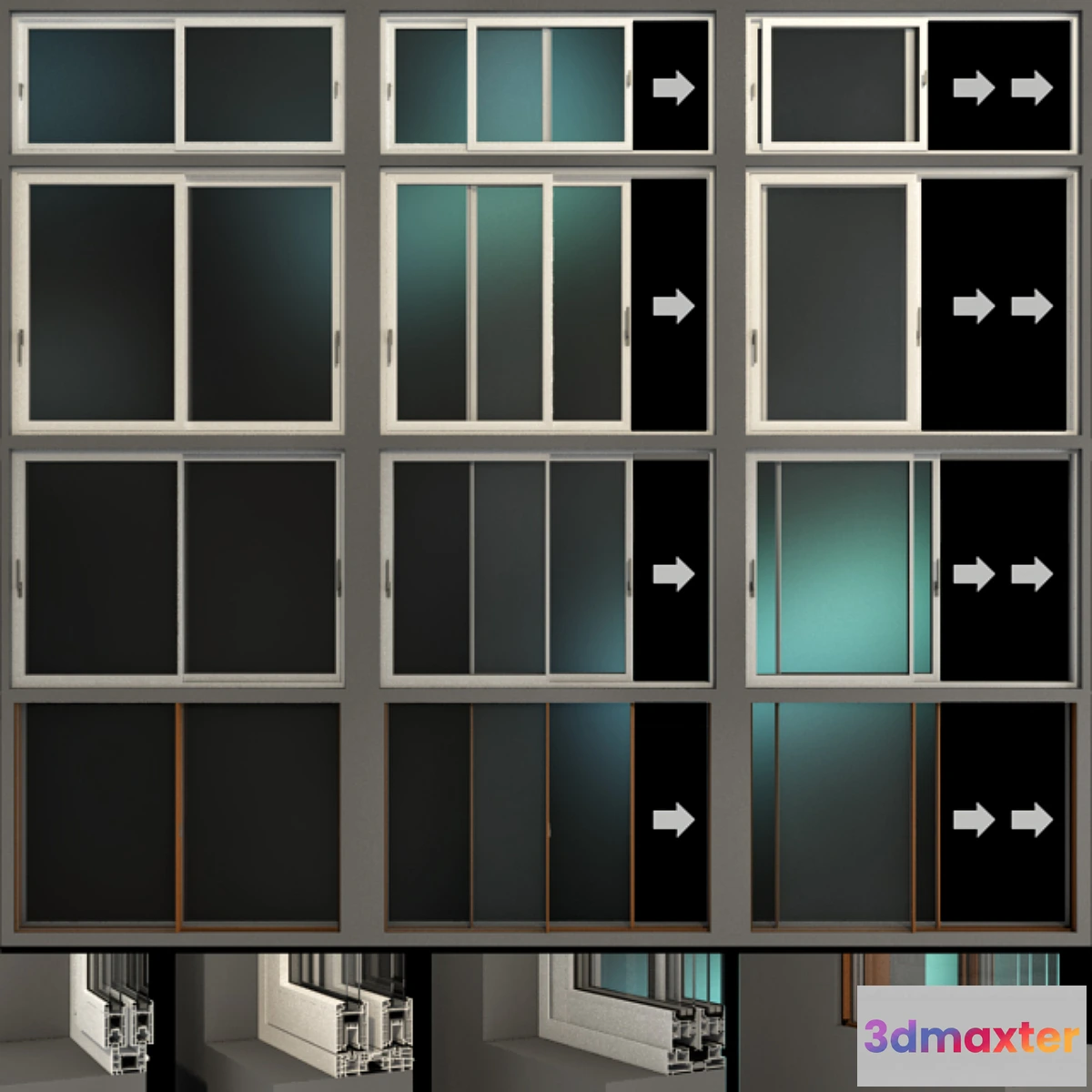 847191 - Sliding Stained Glass Aluminum Windows _ Sliding Stained Glass Aluminum Windows - No.3