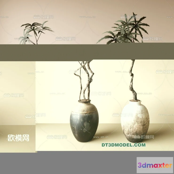1161194 - WABI SABI STYLE 3D MODELS - PLANTS - 0002