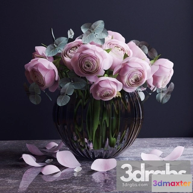 1009052 - Bouquet Flowers Vase 7