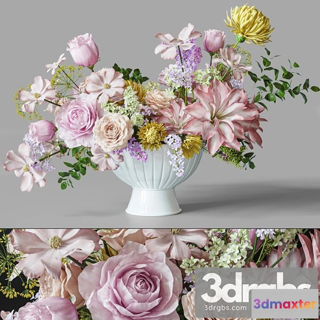 1009570 - Flower Set 032 Centerpiece