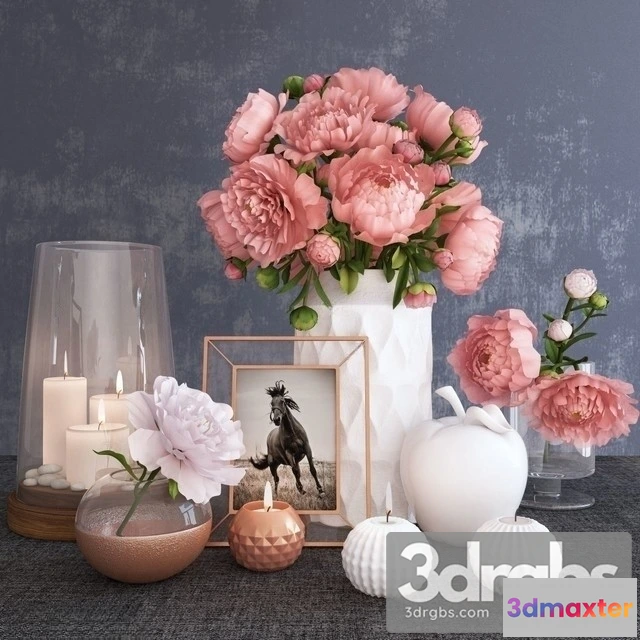 1009852 - Peonies Rose Bouquet