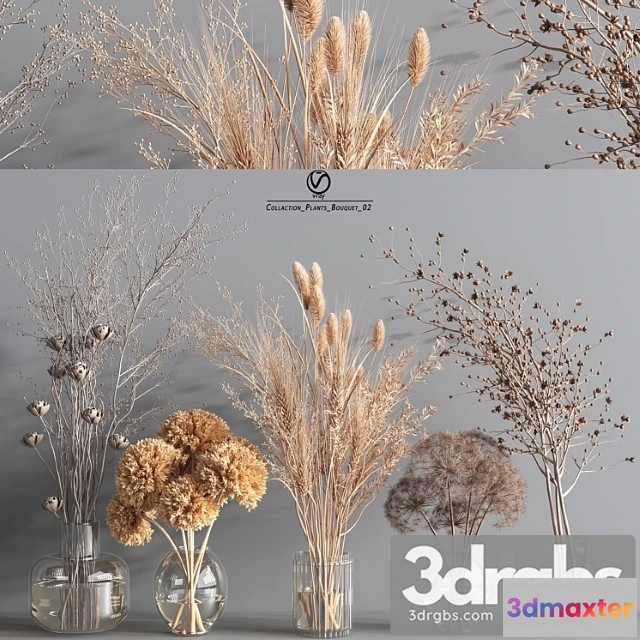 1059500 - Collaction Plants Bouquet 2 Vray - No.2