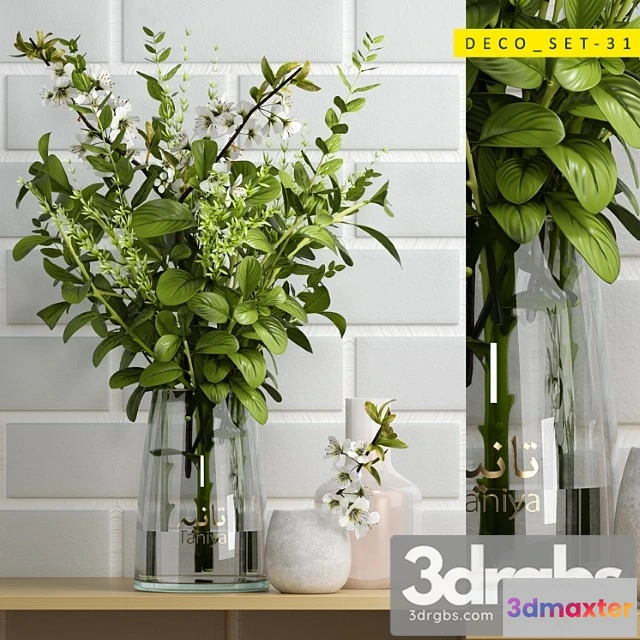 1059556 - Decorative flower set 31