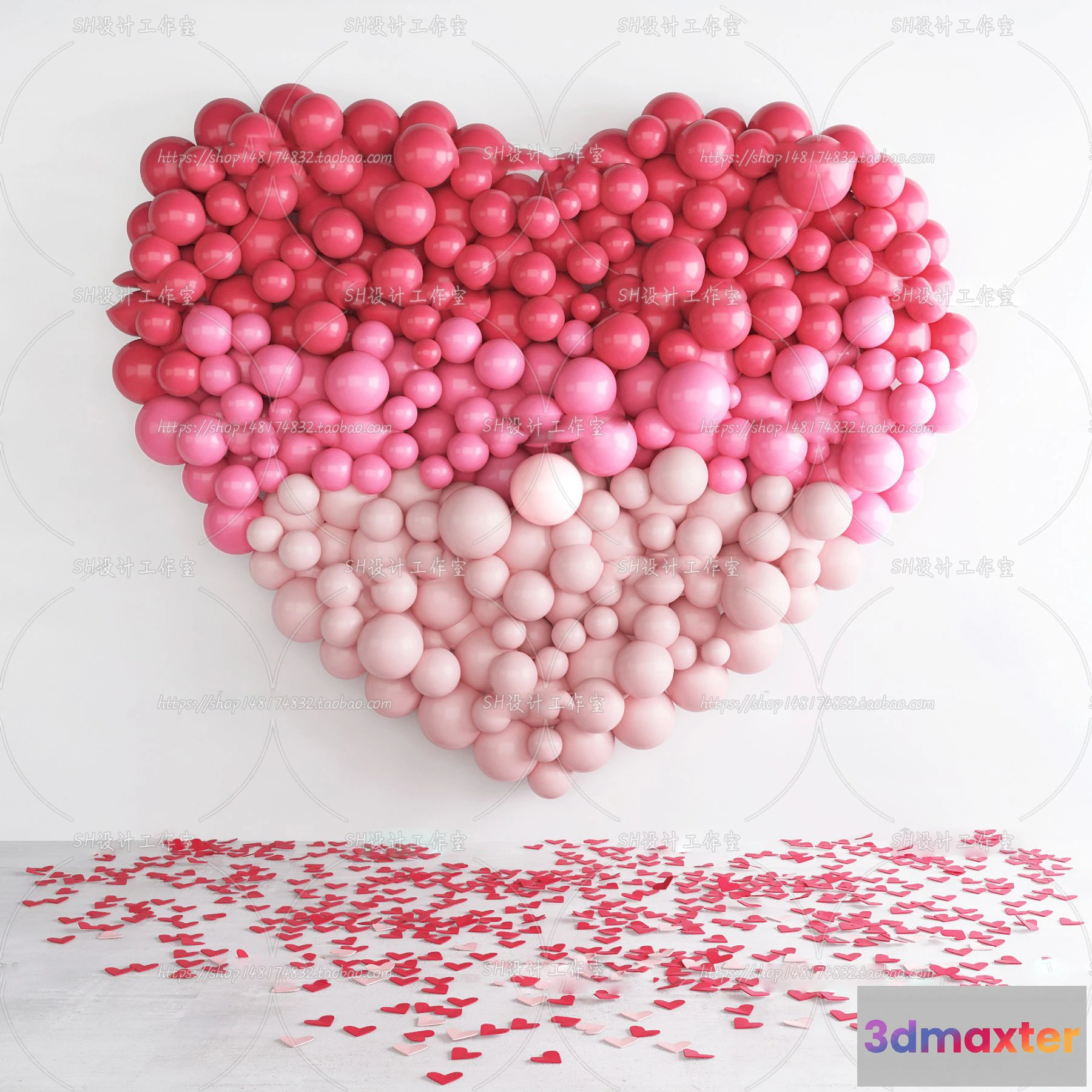 1134482 - Balloon Floral - 3D Models - 0023