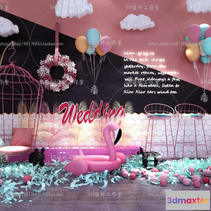 1134486 - Balloon Floral - 3D Models - 0025