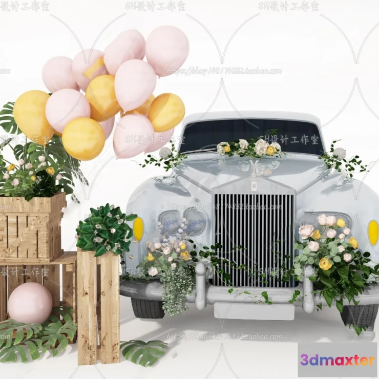 1134488 - Balloon Floral - 3D Models - 0026