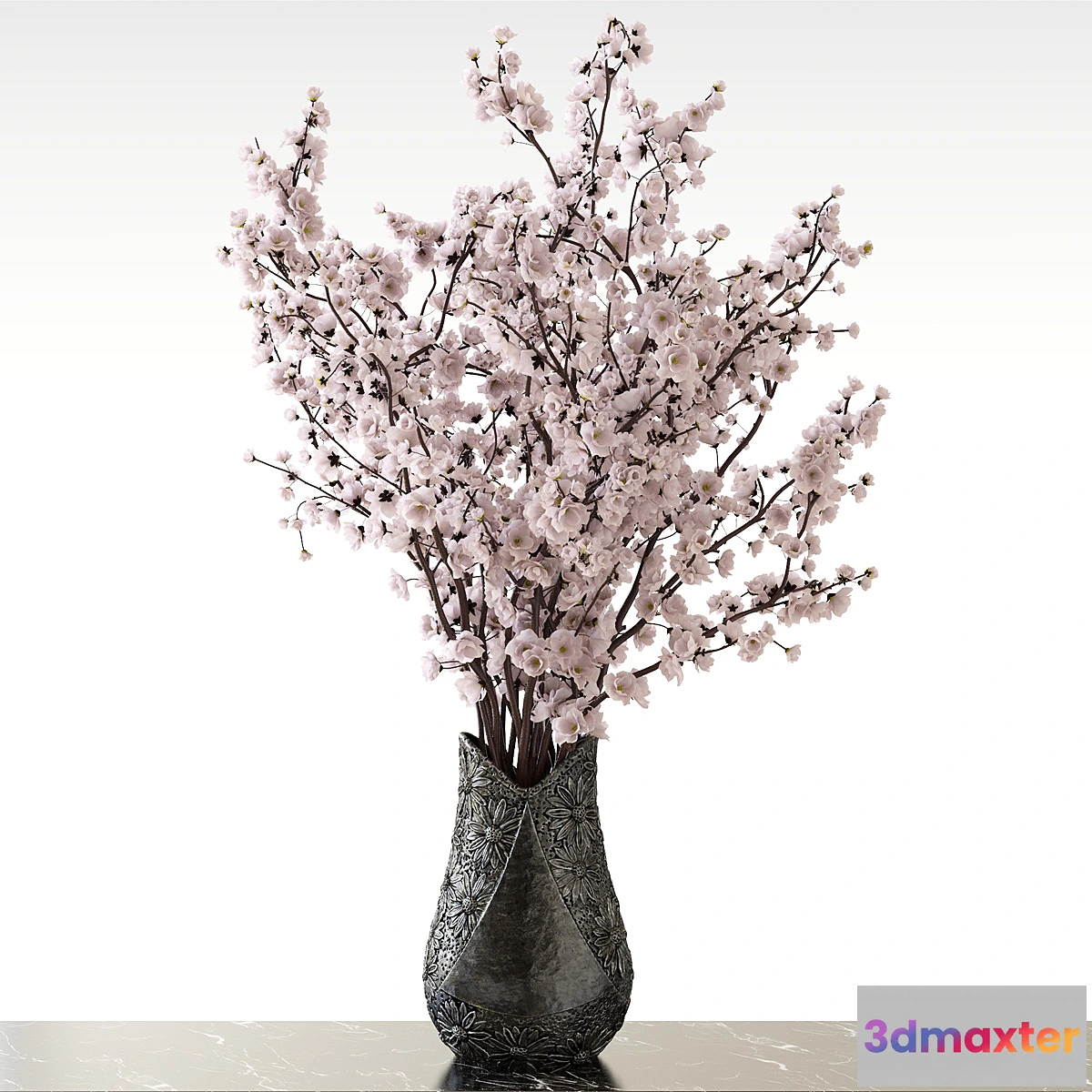 1275222 - Sakura in a vase 3D Max